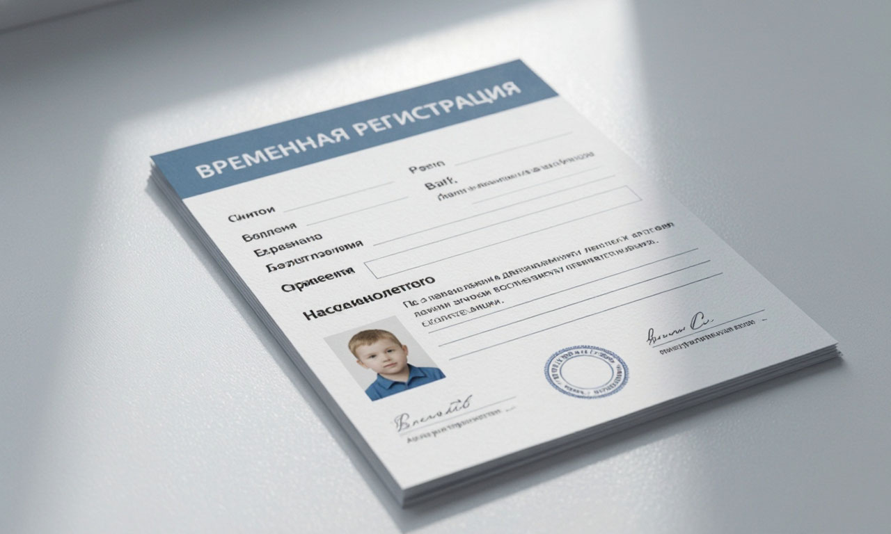 оформление временной регистрации